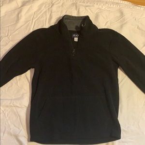 Children's Place Black Fleece Pullover